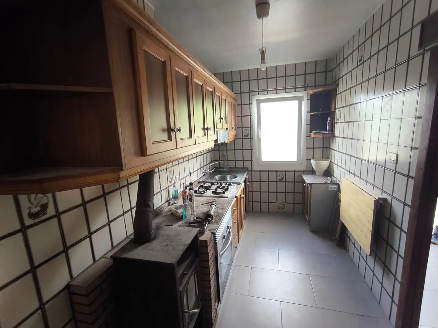 Cocina de Casa o chalet en venta en Carballo con Jardín privado y Amueblado