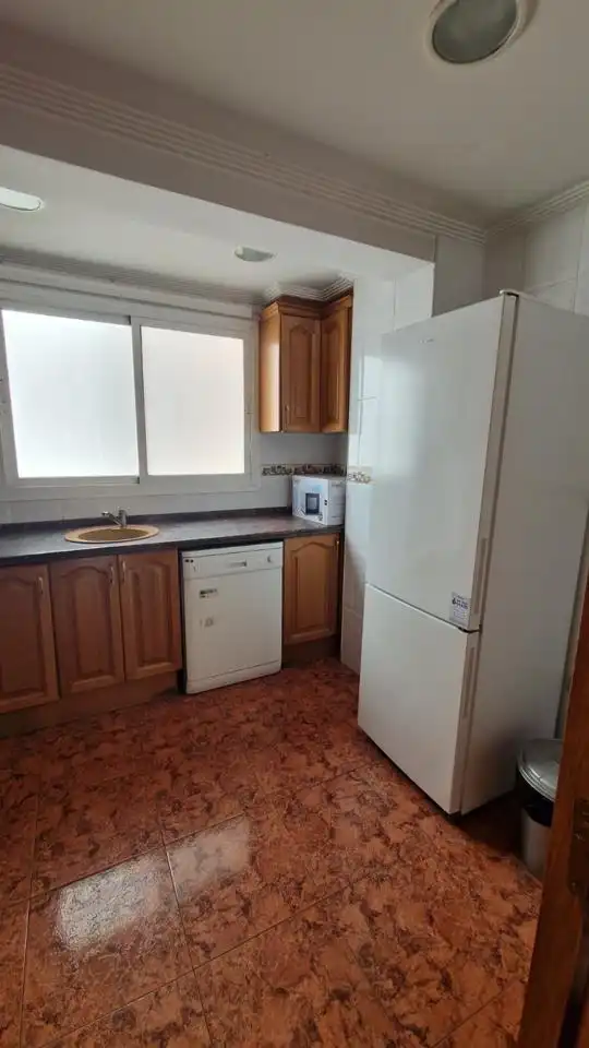 Kitchen of Flat for rent in Moncada  with Air Conditioner and Furnished