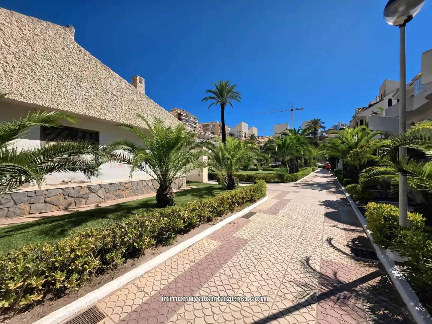 Vista exterior de Casa o chalet en venta en La Manga del Mar Menor con Aire acondicionado, Calefacción y Jardín privado