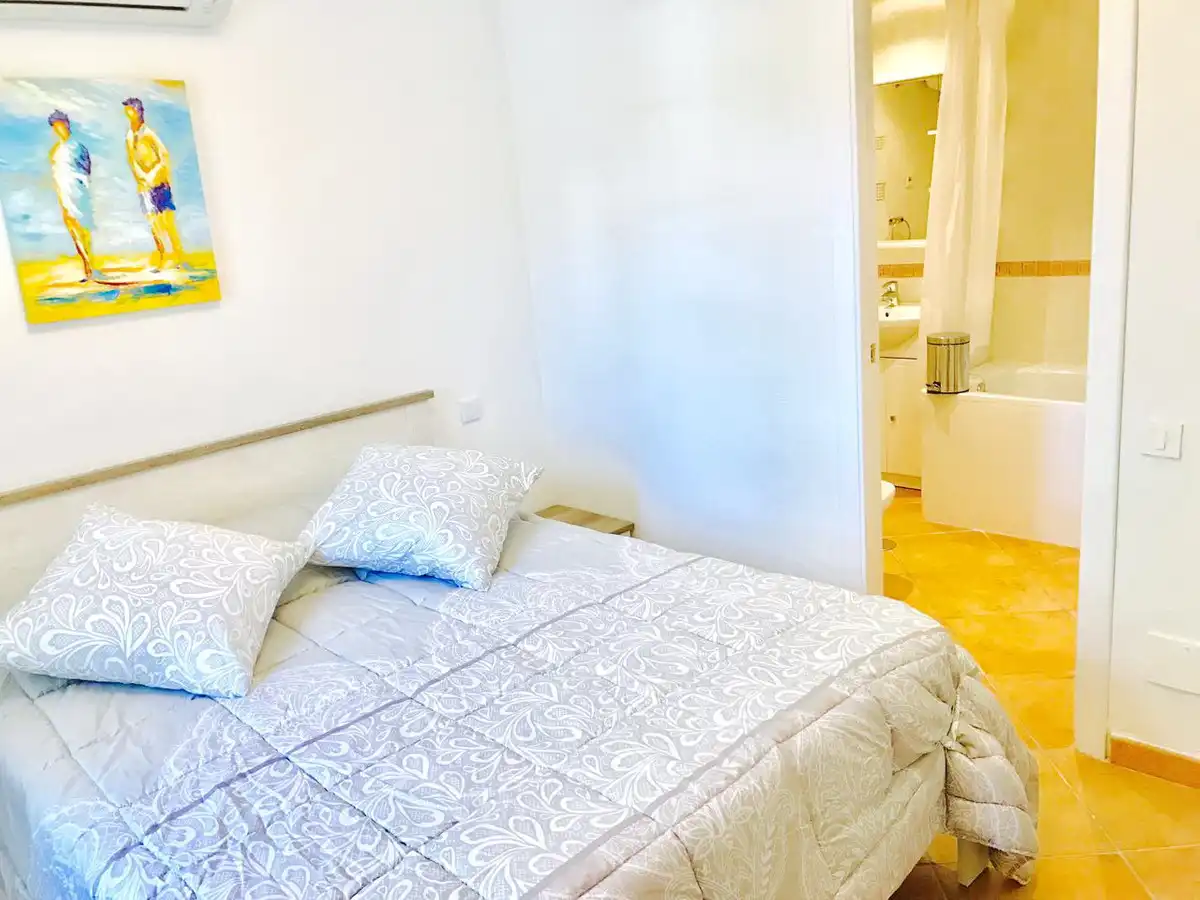 Bedroom of Apartments for rent in Marbella  with Air Conditioner, Furnished and Balcony