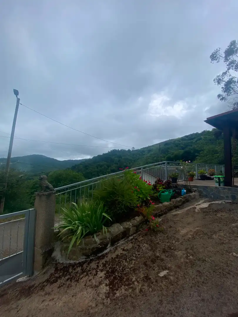 Terraza de Finca rústica en venta en San Martín del Rey Aurelio con Jardín privado, Terraza y Trastero