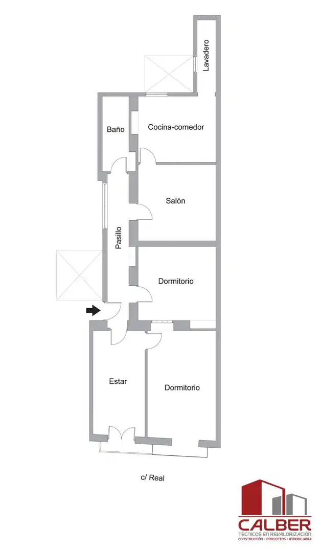 Wohnung zum Verkauf in San Fernando mit Terrasse und Balkon