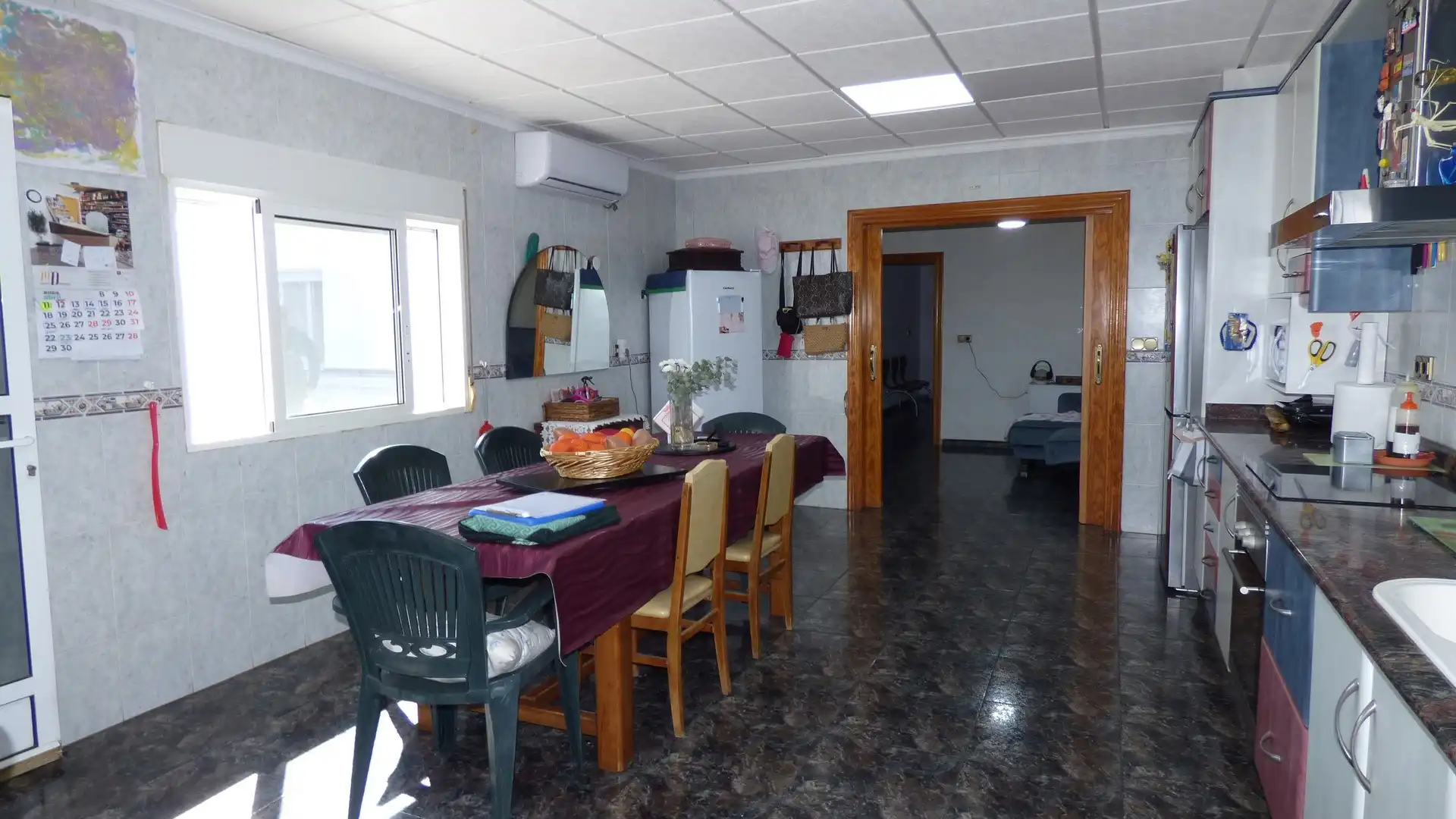 Comedor de Casa o chalet en venta en Fuente Álamo de Murcia con Aire acondicionado, Trastero y Amueblado