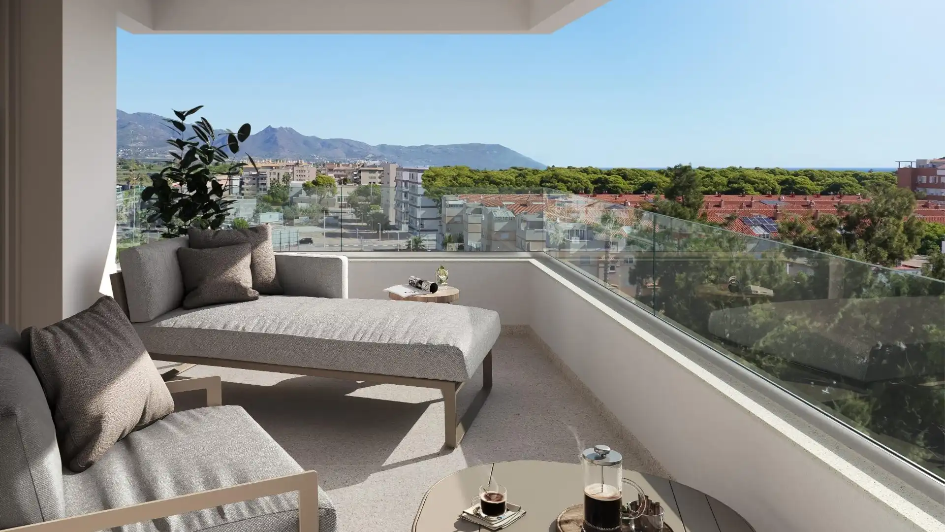 Terrace of Flat for sale in Castellón de la Plana / Castelló de la Plana  with Terrace, Storage room and Community pool