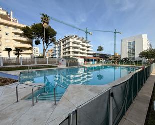 Swimming pool of Flat to rent in Benalmádena  with Air Conditioner, Heating and Furnished