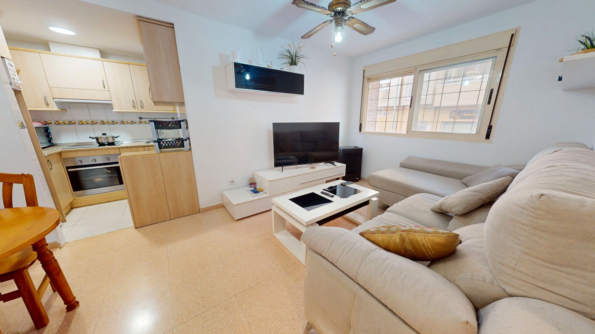 Sala d'estar de Pis en venda en Sant Joan d'Alacant amb Aire condicionat, Calefacció i Traster