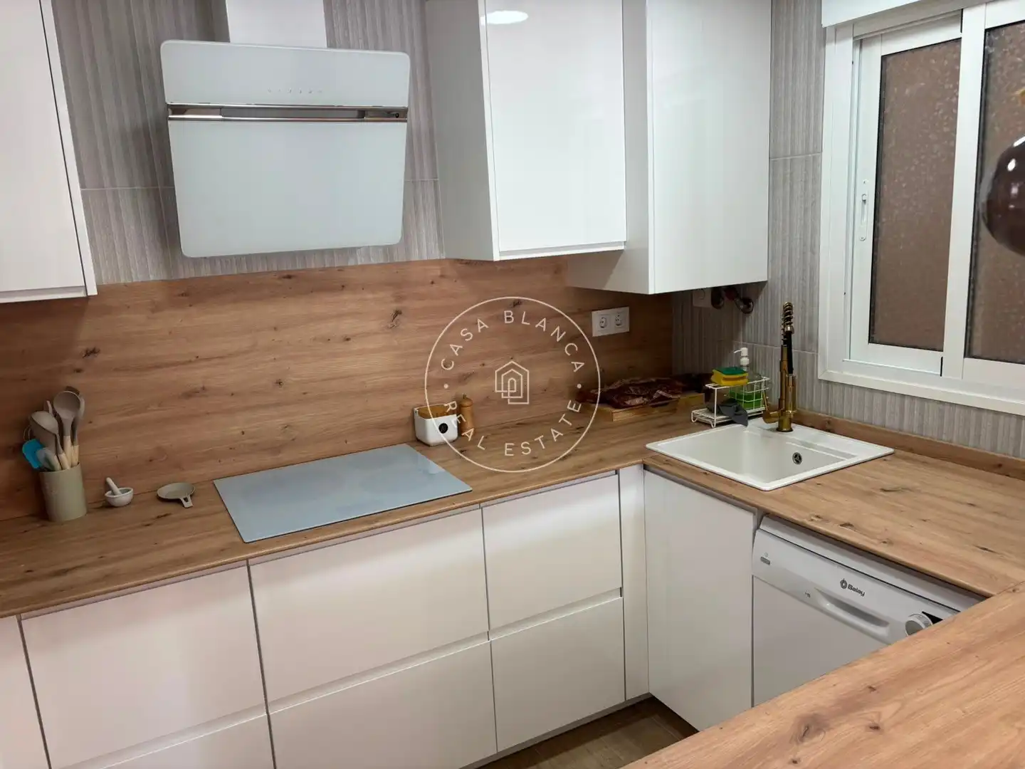 Kitchen of Apartments for sale in Lloret de Mar  with Air Conditioner, Heating and Terrace