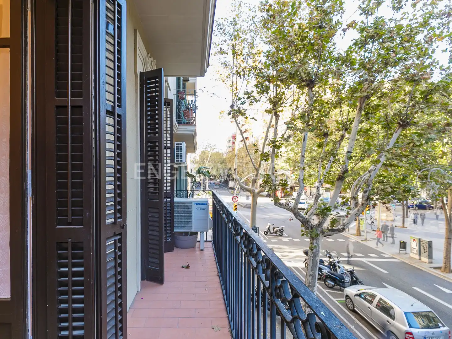 Exterior view of Flat for rent in Barcelona  with Air Conditioner, Heating and Parquet flooring