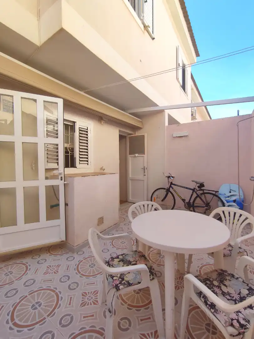 Terraza de Casa adosada en venta en San Pedro del Pinatar con Aire acondicionado, Calefacción y Jardín privado