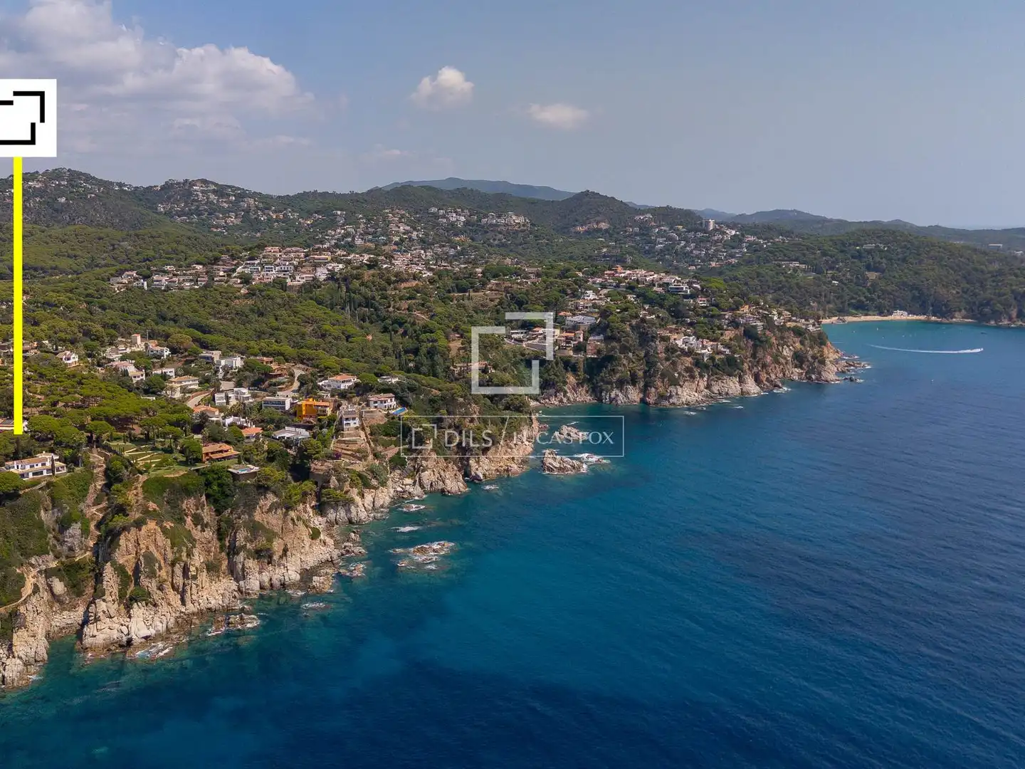 Außenansicht von Haus oder Chalet zum Verkauf in Lloret de Mar mit Klimaanlage, Heizung und Privatgarten