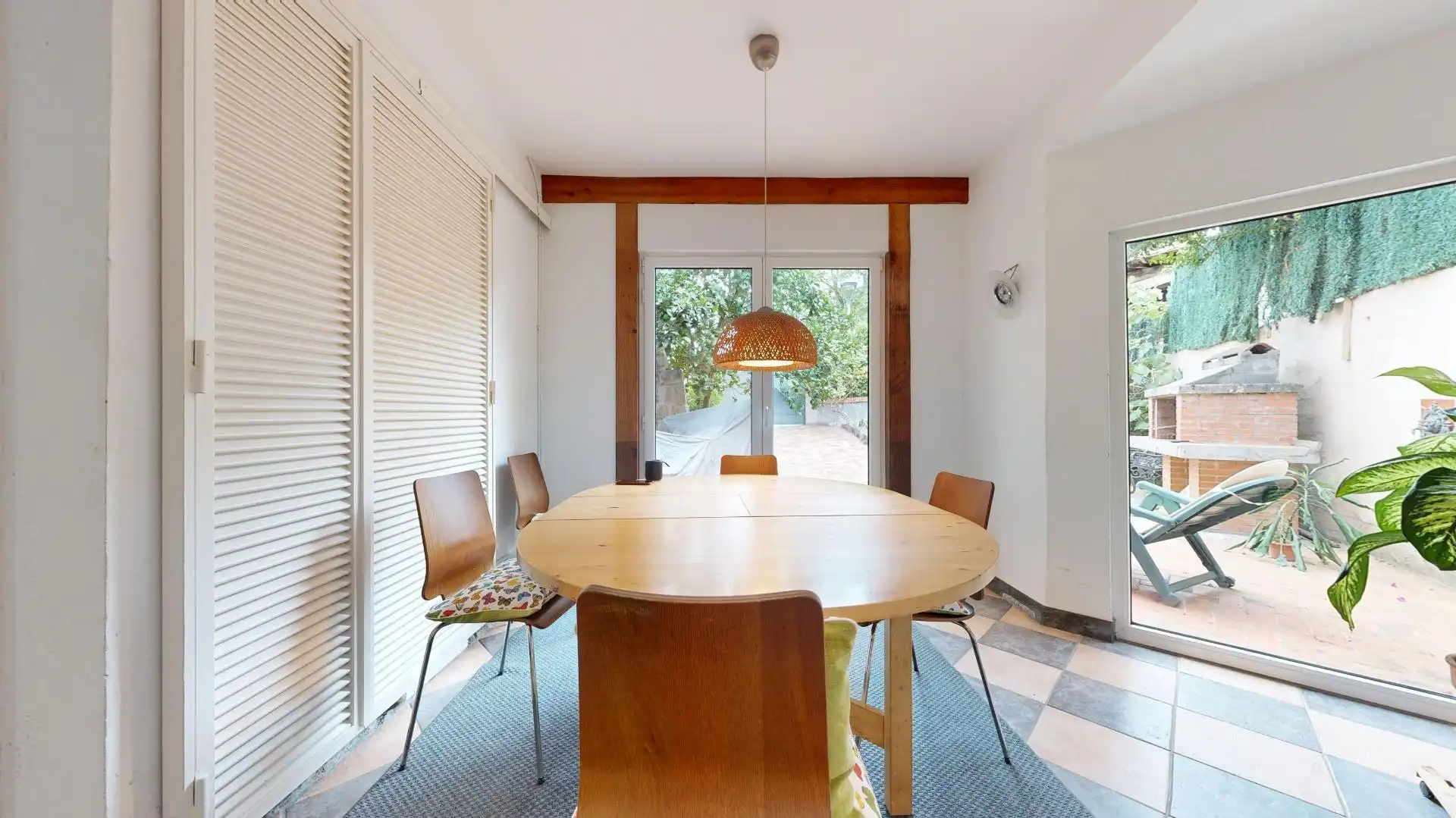 Dining room of Houses for sale in Leioa  with Heating, Private garden and Terrace