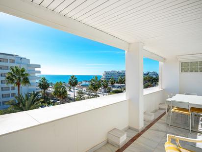 Terrace of Apartment for sale in Marbella  with Air Conditioner, Terrace and Swimming Pool