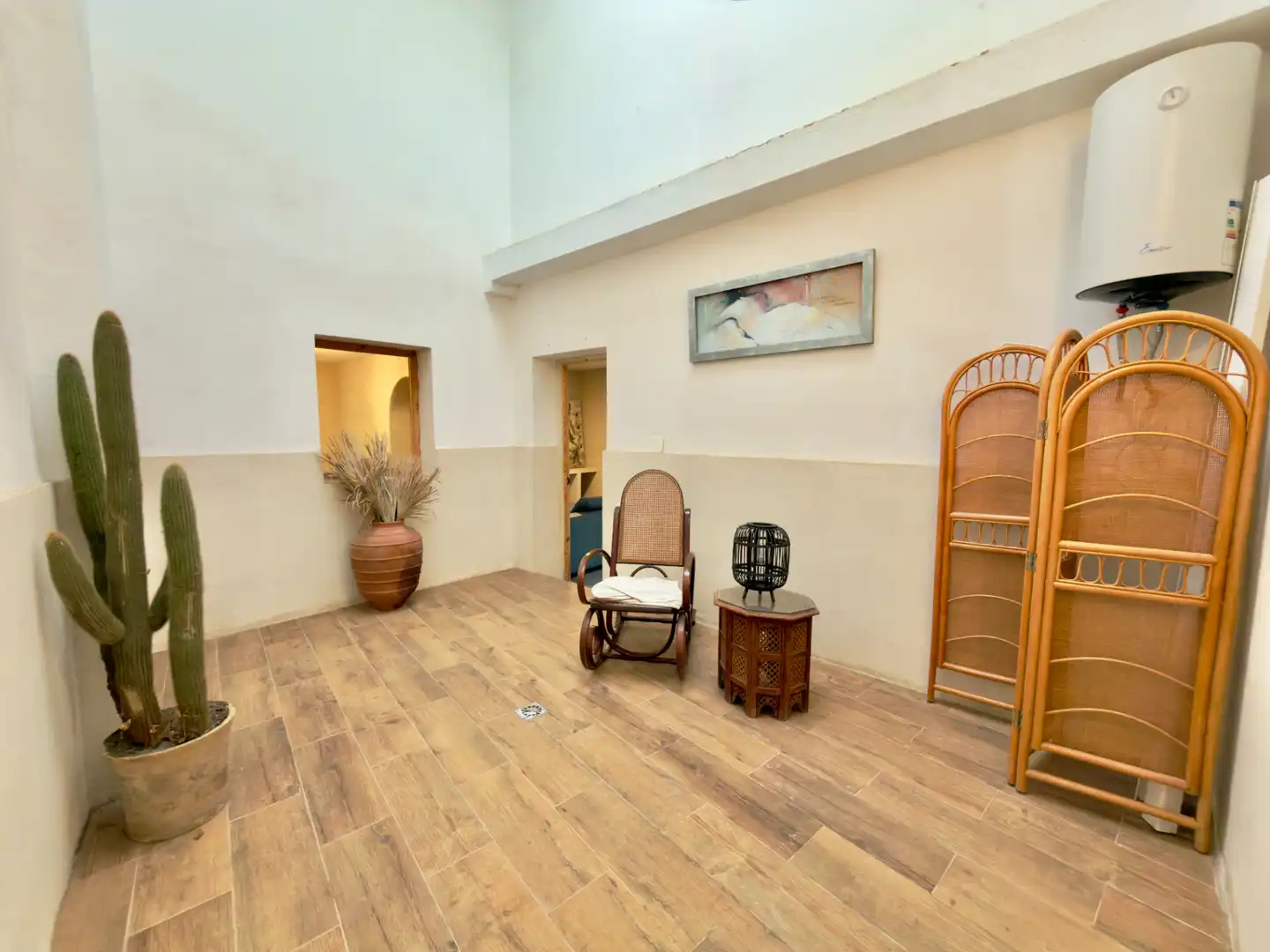 Ground floor for sale in Bornos  with Air Conditioner, Private garden and Furnished