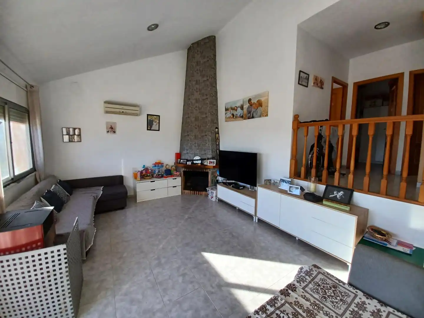 Sala de estar de Casa o chalet en venta en Palafolls con Calefacción, Jardín privado y Terraza