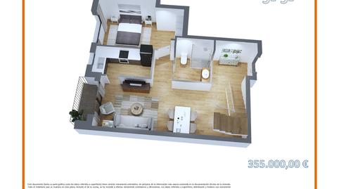 Foto 4 de Dúplex en venta en Carrer de Linné, La Cogullada, Barcelona