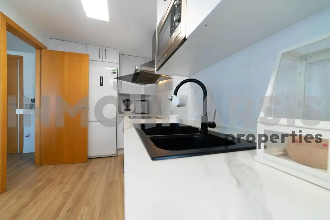 Kitchen of Attic for sale in Roquetas de Mar  with Air Conditioner, Heating and Private garden