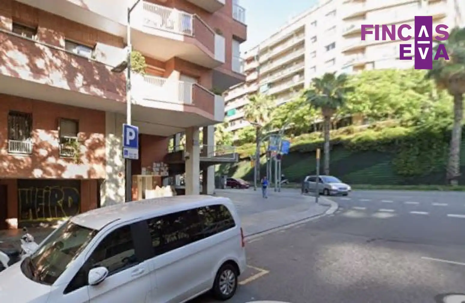 Vista exterior de Garaje en venta en Barcelona