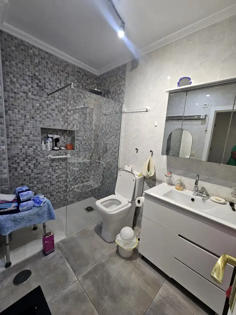 Baño de Casa adosada en venta en Los Alcázares con Terraza, Amueblado y Horno