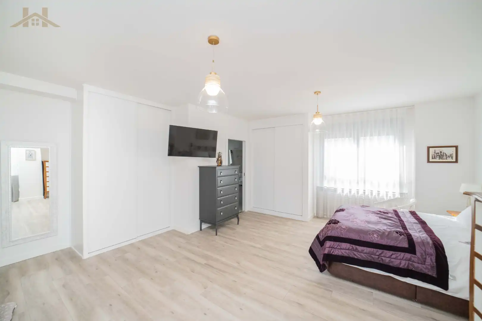 Schlafzimmer von Wohnung zum Verkauf in Arroyomolinos (Madrid) mit Klimaanlage, Heizung und Terrasse