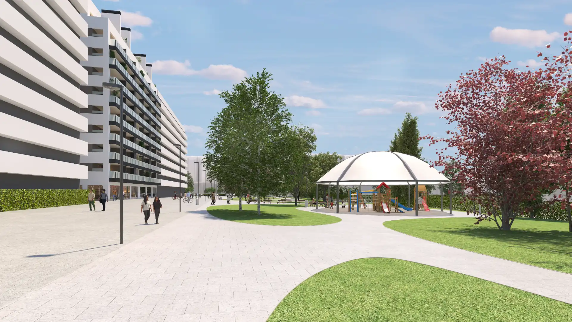 Exterior view of Commercial properties for sale in Burlada / Burlata
