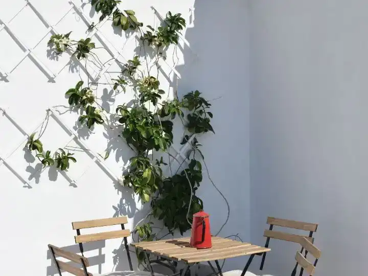 Terraza de Casa o chalet de alquiler en Algarrobo con Aire acondicionado, Jardín privado y Trastero
