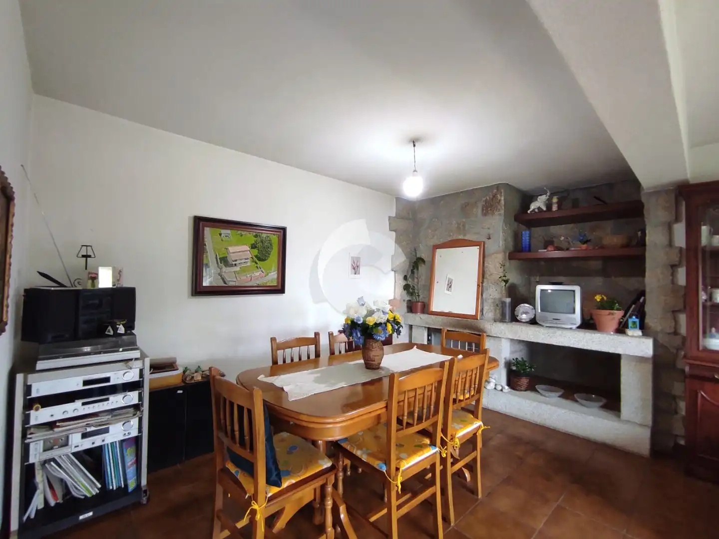 Comedor de Casa o chalet en venta en Vigo  con Calefacción, Jardín privado y Trastero