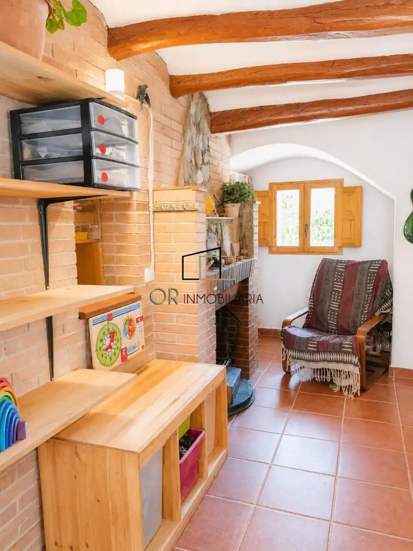 Living room of Houses for sale in Mediona  with Private garden and Storage room