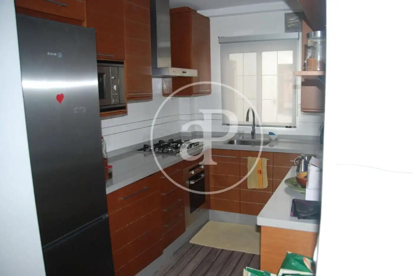 Cocina de Piso de alquiler en Valencia con Aire acondicionado, Calefacción y Amueblado