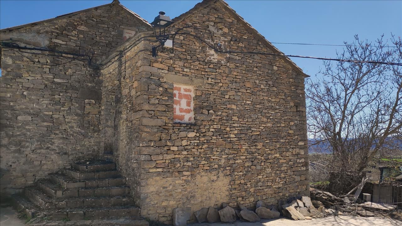 Vista exterior de Apartament en venda en Jaca