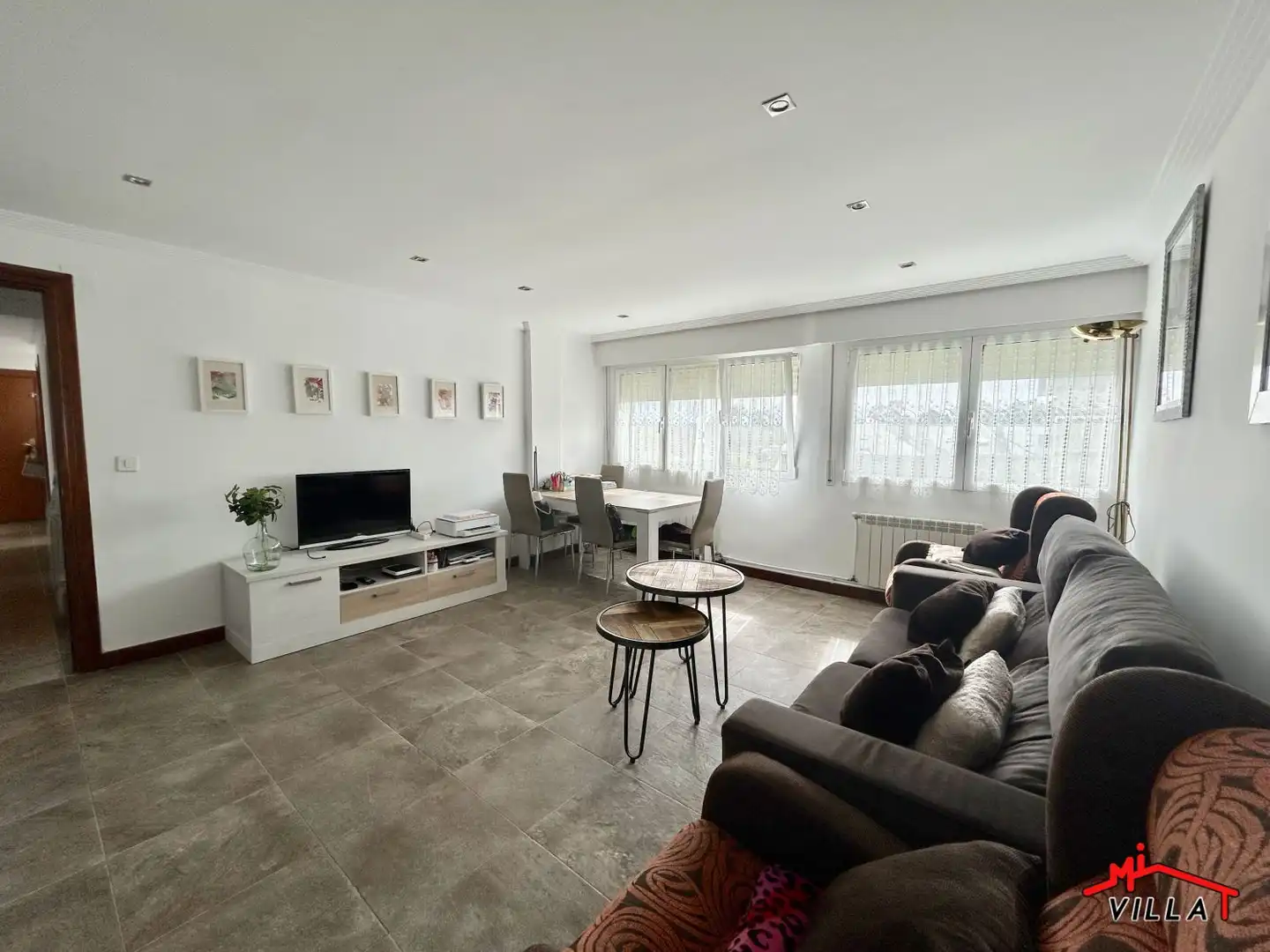Living room of Flat for rent in Laredo  with Heating, Terrace and Furnished