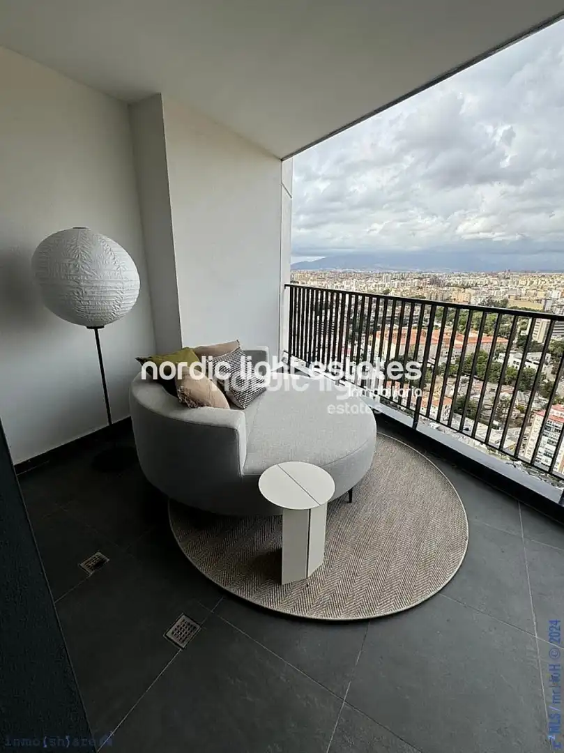 Terrasse von Wohnung zum Verkauf in Málaga mit Klimaanlage, Terrasse und Schwimmbad