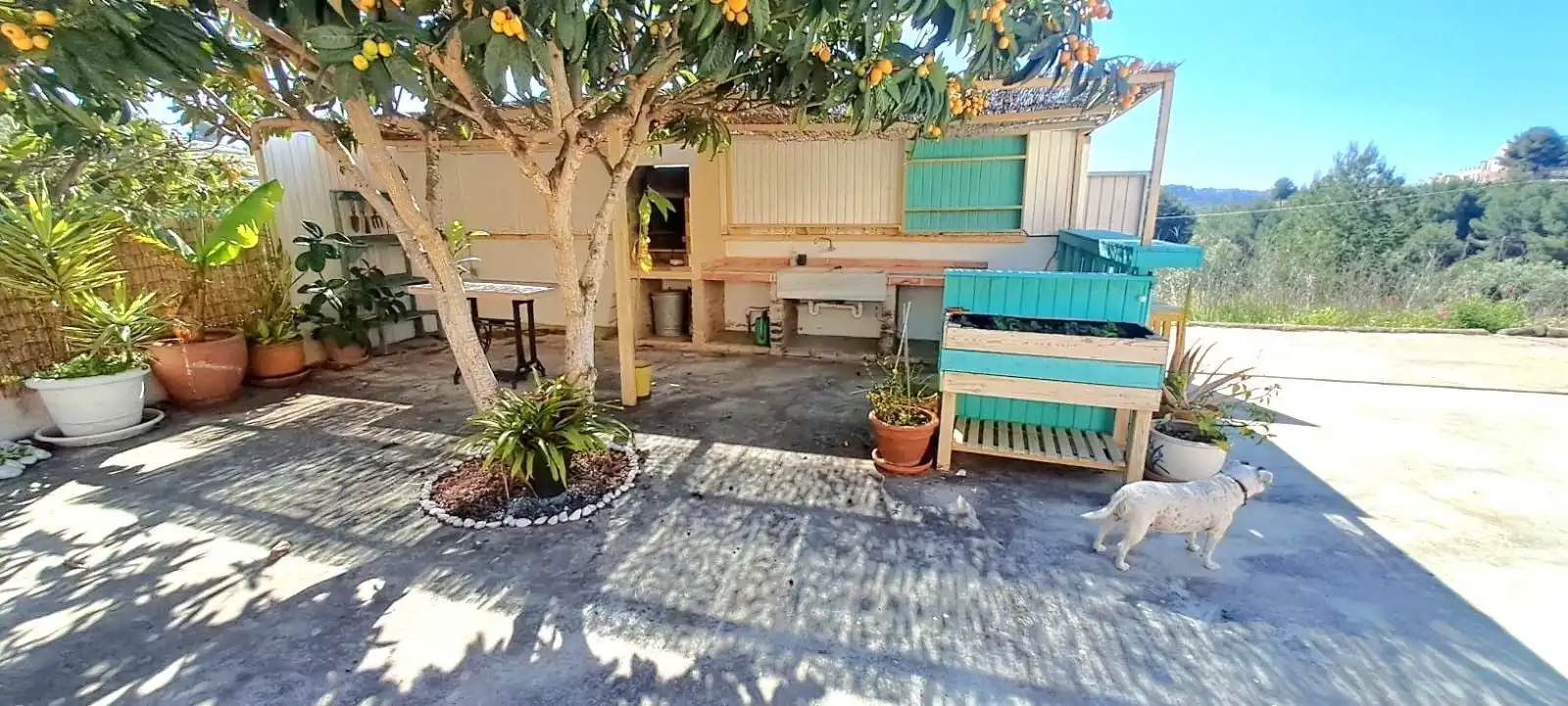 Terraza de Casa o chalet de alquiler en Benissa con Amueblado y Piscina comunitaria