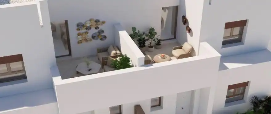Casa a schiera con piscina in vendita a El Faro de Calaburra - Chaparral, imagen 5