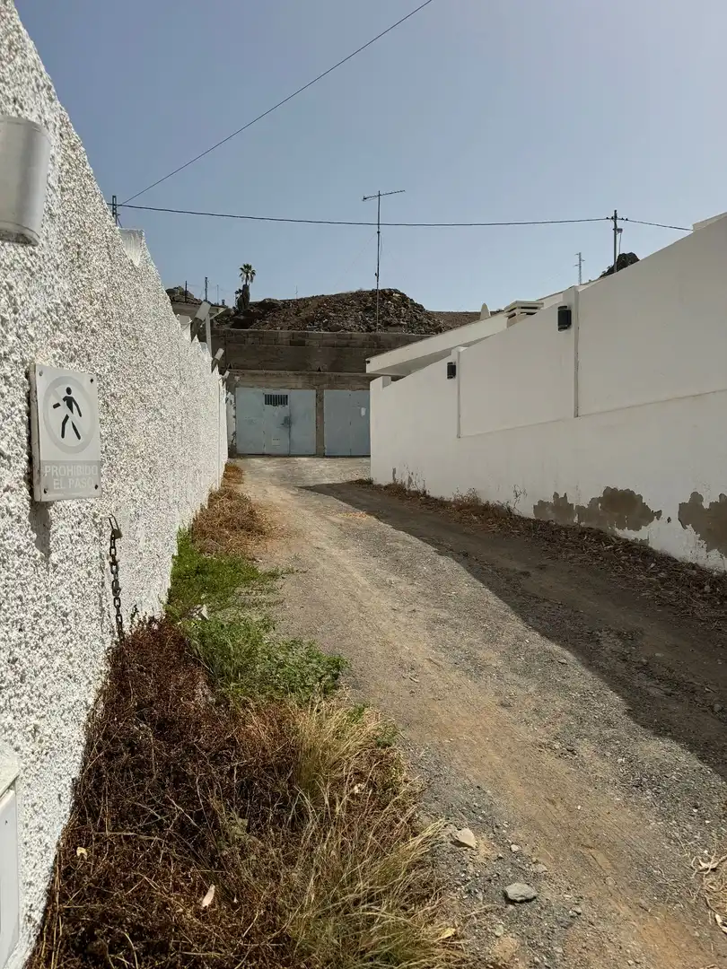 Vista exterior de Casa o chalet en venta en Mogán con Jardín privado, Trastero y Amueblado