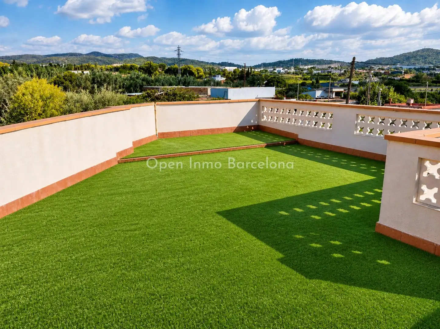 Terrassa de Finca rústica en venda en Vilanova i la Geltrú amb Aire condicionat, Jardí privat i Terrassa