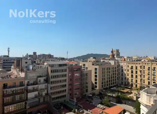 Außenansicht von Büro zur Miete in Barcelona mit Klimaanlage und Heizung