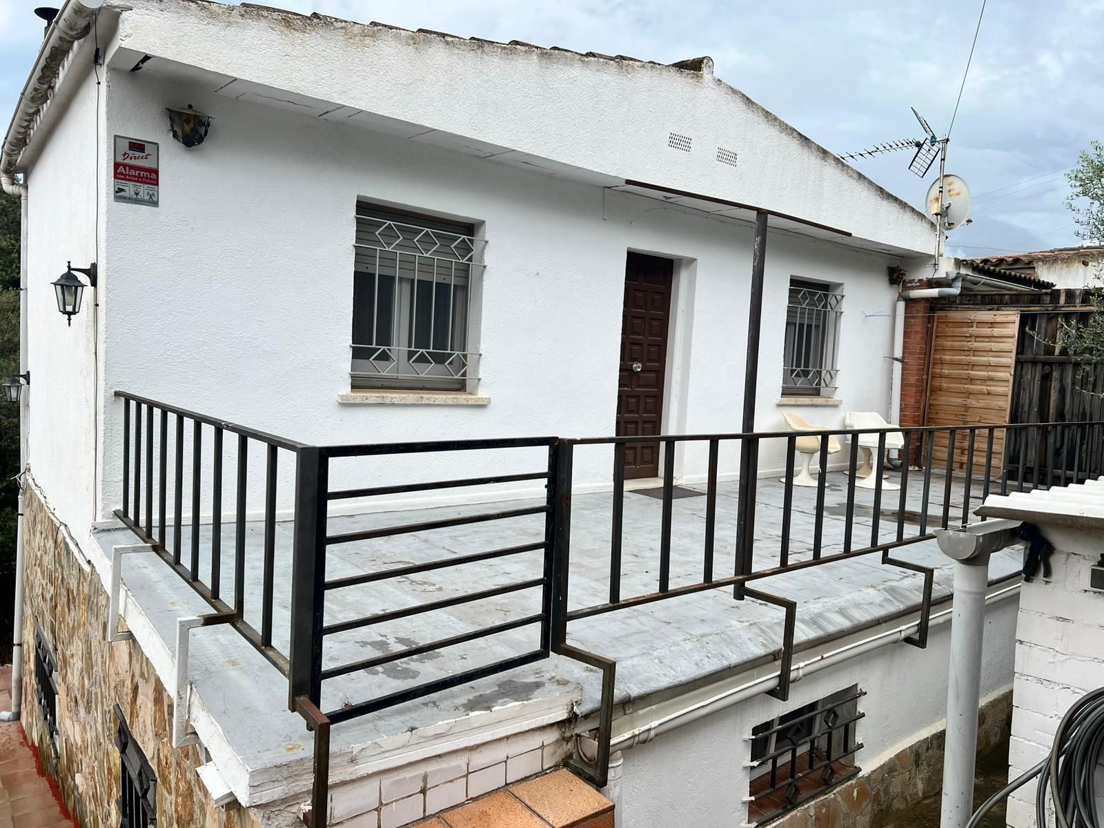 Vista exterior de Casa o xalet en venda en Vilanova del Vallès amb Calefacció, Jardí privat i Traster