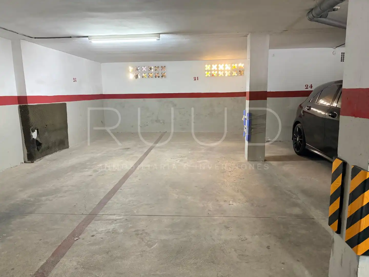 Parking of Flat for sale in Castelldefels  with Air Conditioner, Heating and Parquet flooring