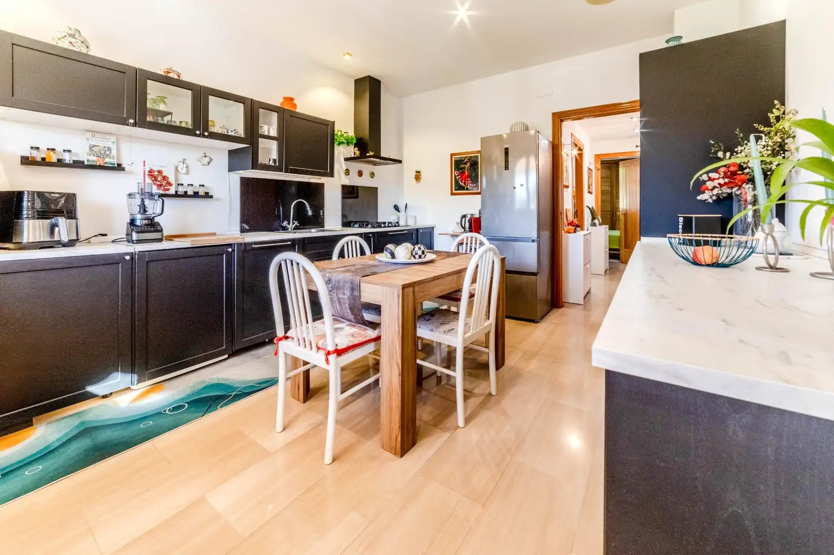 Cocina de Casa o chalet en venta en Cubelles con Aire acondicionado, Calefacción y Jardín privado