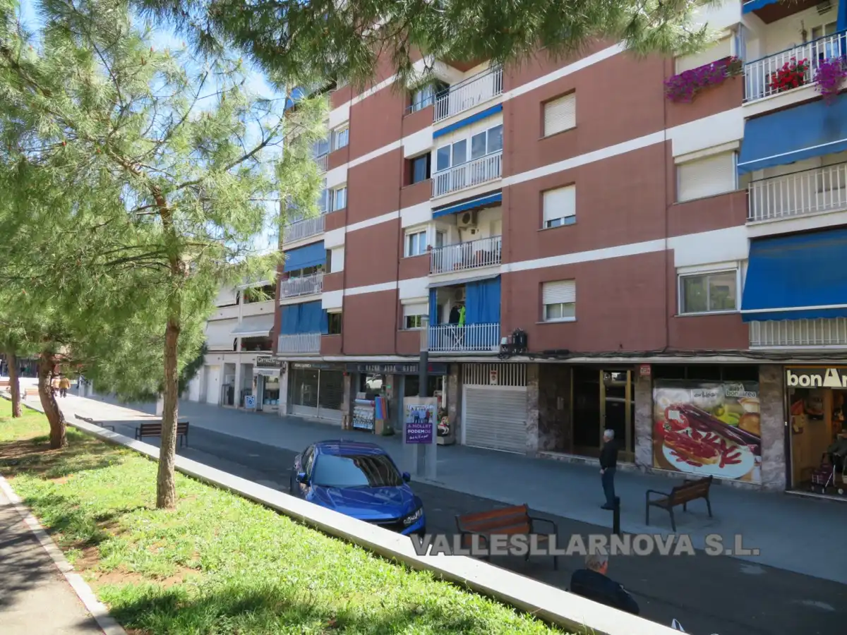 Exterior view of Flat for sale in Mollet del Vallès  with Heating and Balcony