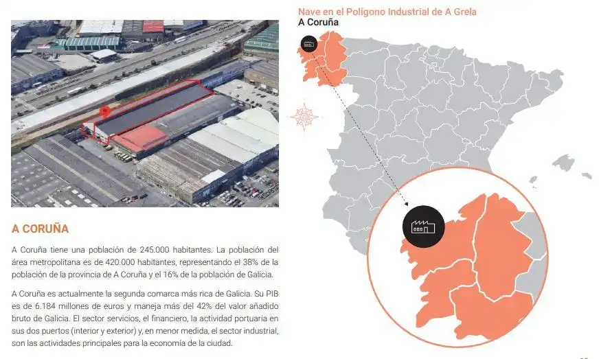 Industrial building for sale in Rúa Gambrinus, imagen 5