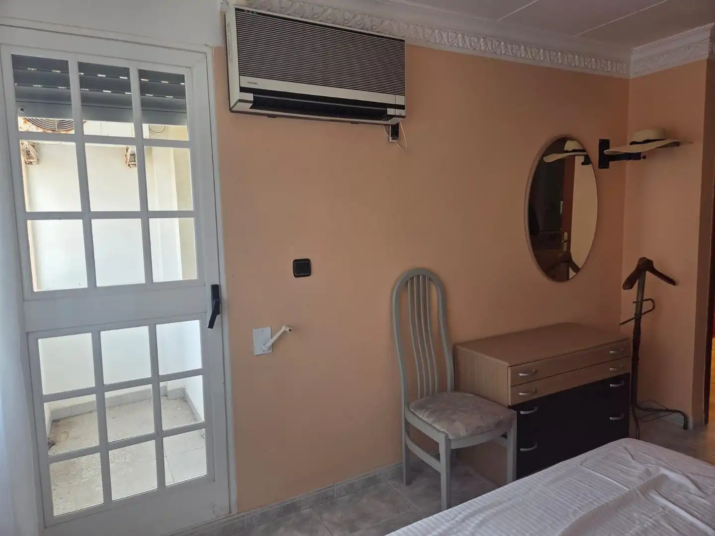 Bedroom of Houses for rent in Sueca  with Air Conditioner, Terrace and Furnished