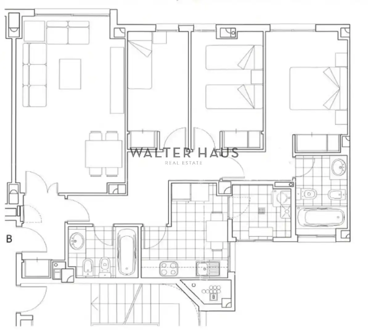 Flat for sale in Madrid  with Air Conditioner, Heating and Storage room