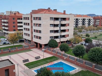 Exterior view of Flat for sale in  Logroño  with Air Conditioner, Heating and Parquet flooring