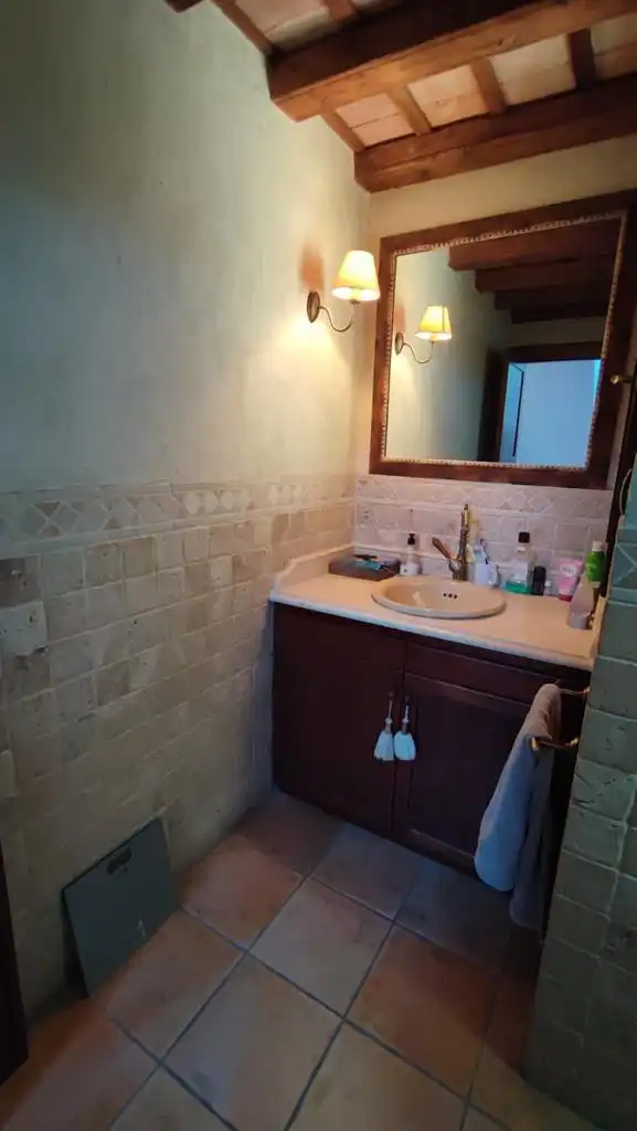 Baño de Casa o chalet en venta en Oliva con Jardín privado, Terraza y Amueblado