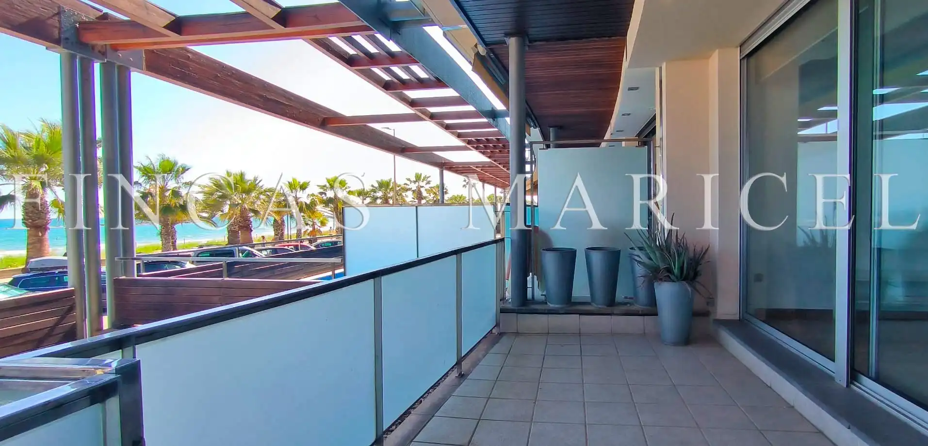 Terrace of Flat for sale in Cubelles  with Air Conditioner, Heating and Terrace