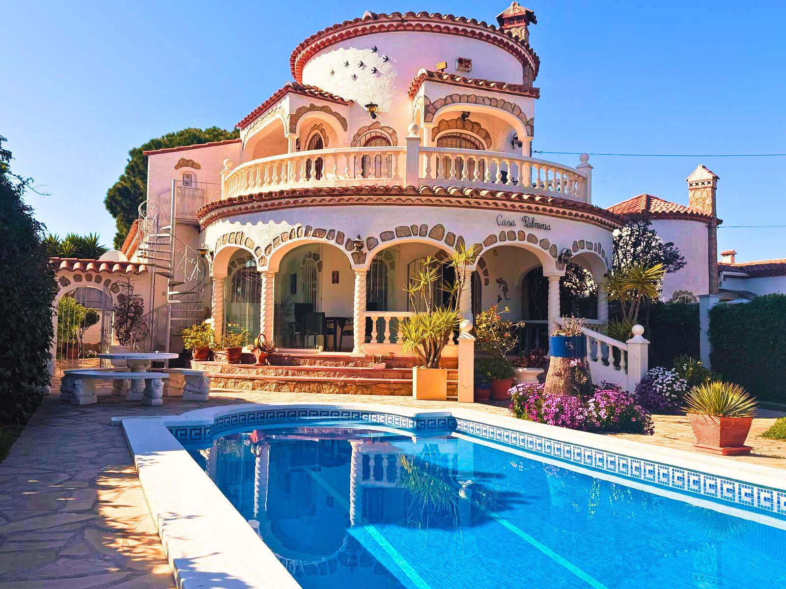 Exterior view of House or chalet for sale in Mont-roig del Camp  with Air Conditioner, Heating and Private garden