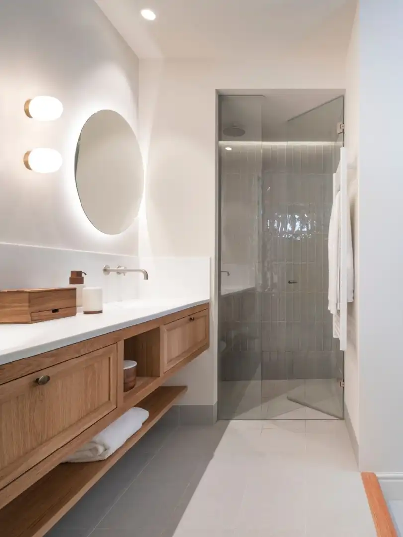 Baño de Casa adosada en venta en Pollença con Aire acondicionado, Piscina y Amueblado