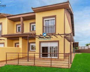 Exterior view of Single-family semi-detached for sale in Villar de Domingo García  with Terrace