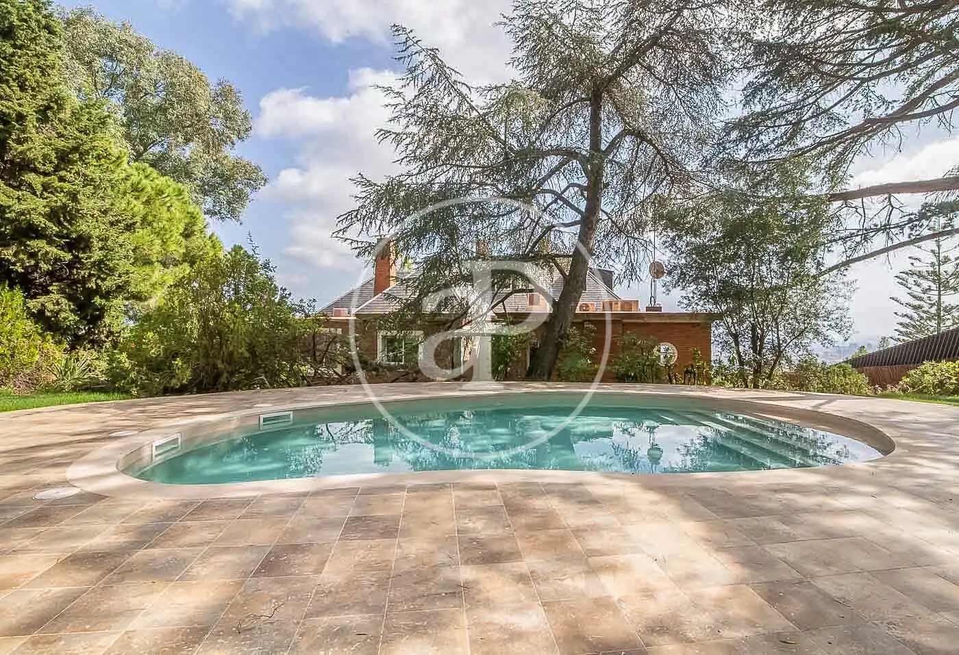 Garden of Houses for rent in Barcelona  with Air Conditioner, Heating and Private garden
